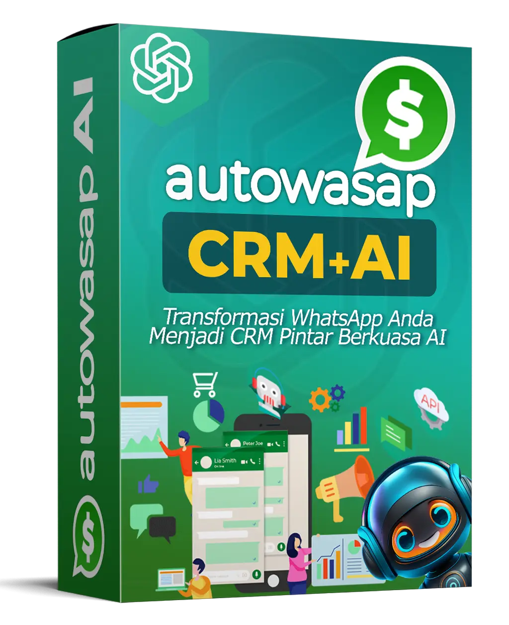 Autowasap AI CRM Multi-Whatsapp Account