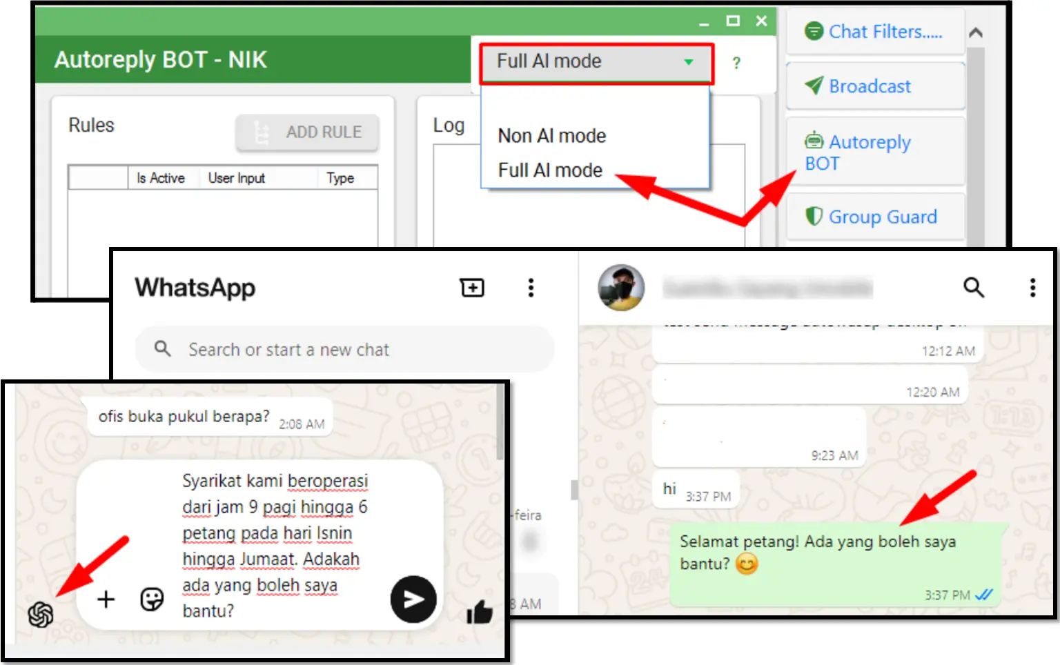 Panel Balasan Pantas Berkuasa AI